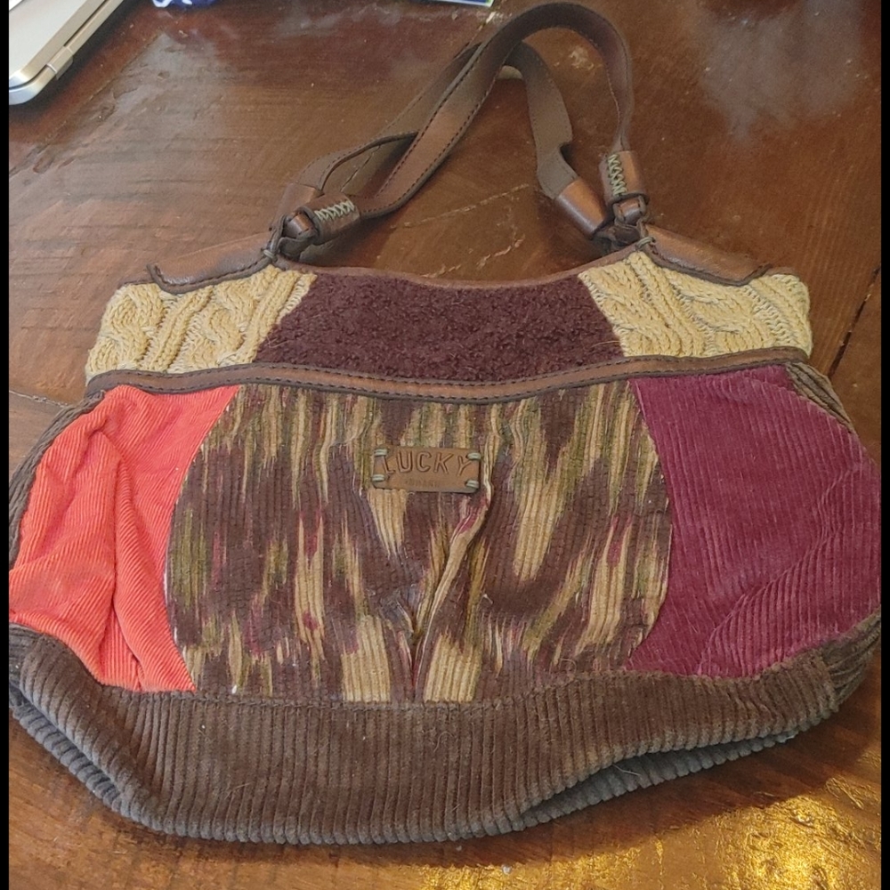 Lucky brand patchwork bag